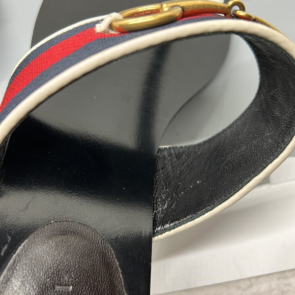 Gucci Horse-bit sandals. Size 40 - Picture 5 of 12